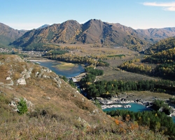 Chemal and the Blue Lakes