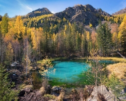 Chemal and the Blue Lakes